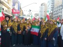 حضور-کاروان-بانوان-اهل-سنت-شهرستان-گمیشان-در-مراسم-تشییع-رهبر-شهید-در-تهران