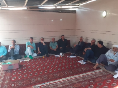 تصویر/ مجلس ترحیم دومین روز درگذشت زنده یاد طاهر آزمون