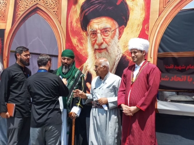 خدمت رسانی به زائران در موکب اقوام و مذاهب در تهران