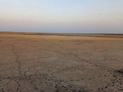 تالاب های بین‌المللی آجی‌گل و آلاگل به طور کامل خشک شد